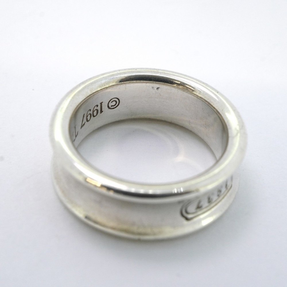 Tiffany Ring Narrow Silver 925 Size 10.5 Ladies - Picture 9 of 11